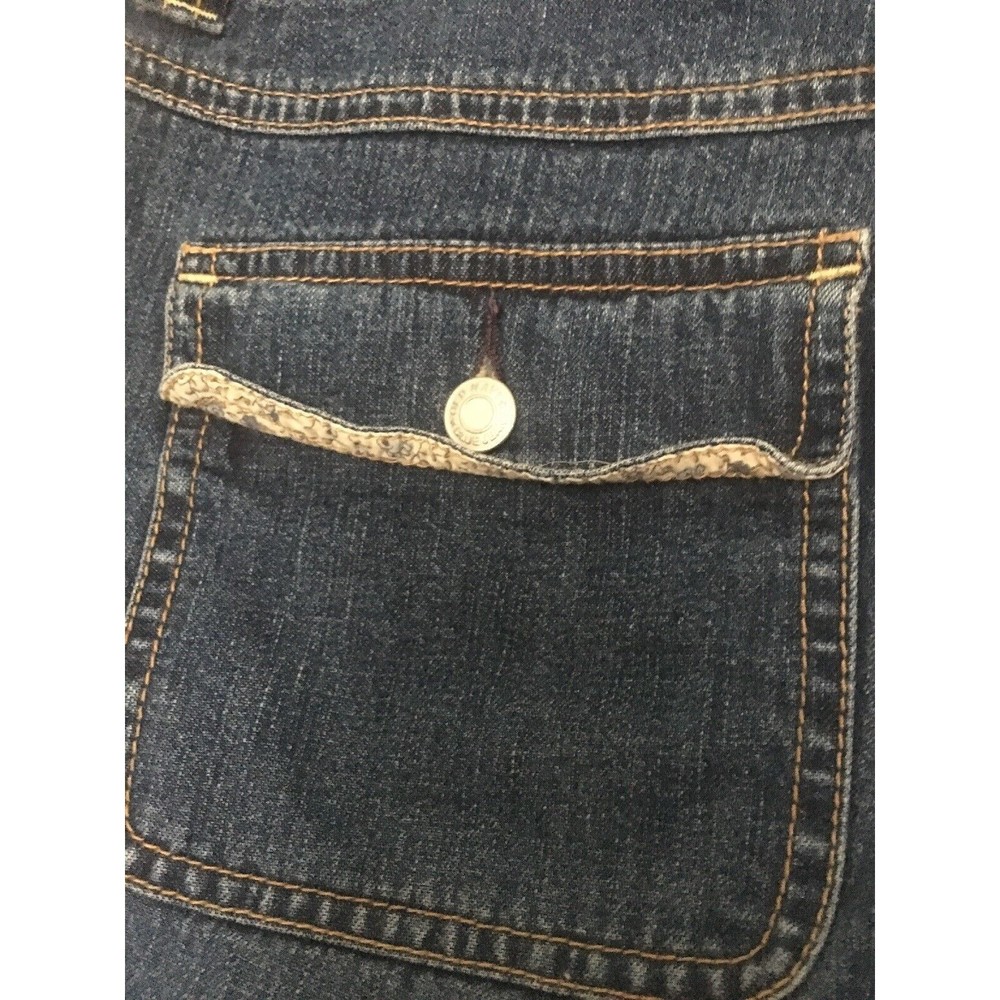 Old Navy Women's Blue Capri Jeans Size 4 - Picture 9 of 10